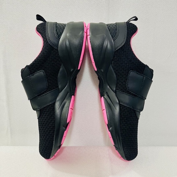 Propet Black Pink Stability X Strap Womens Sneakers Diabetic Orthotic EV Insole - Picture 4 of 9